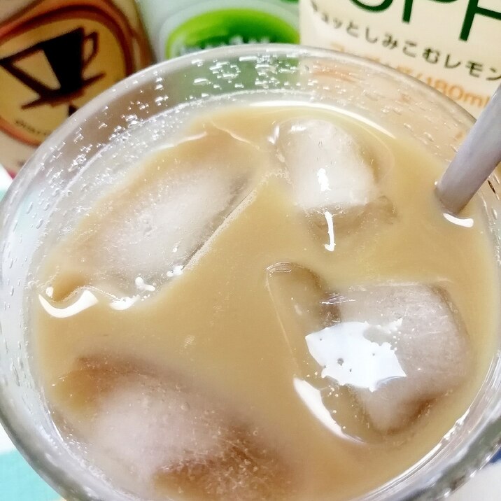 アイス☆青汁レモンカフェラテ♪